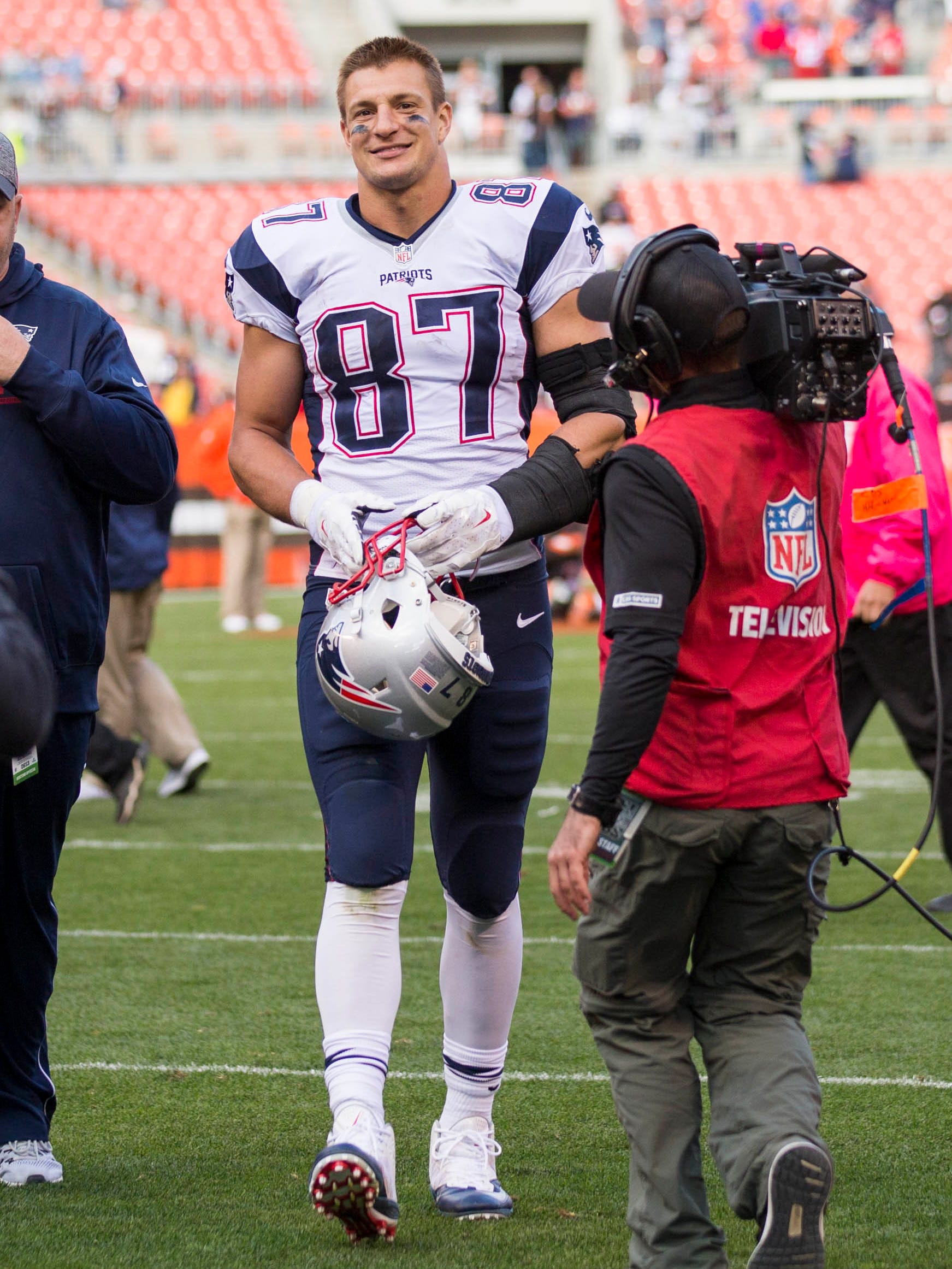 Rob Gronkowski Invents New Word To Describe Boost From Tom Brady