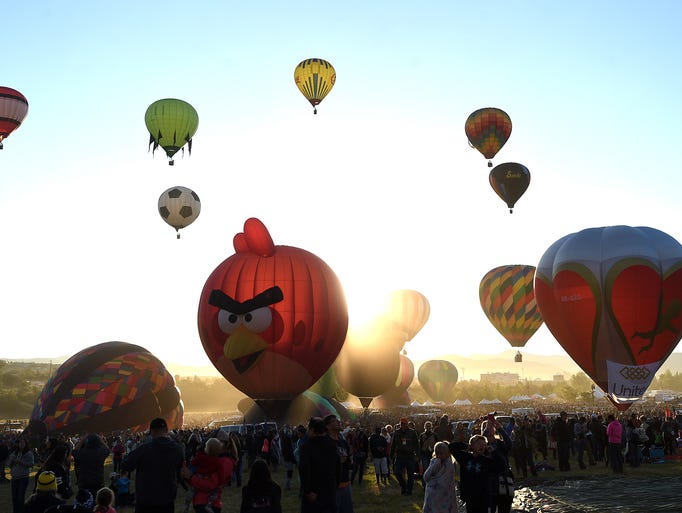 Day 2 of the Great Reno Balloon Race in Rancho San
