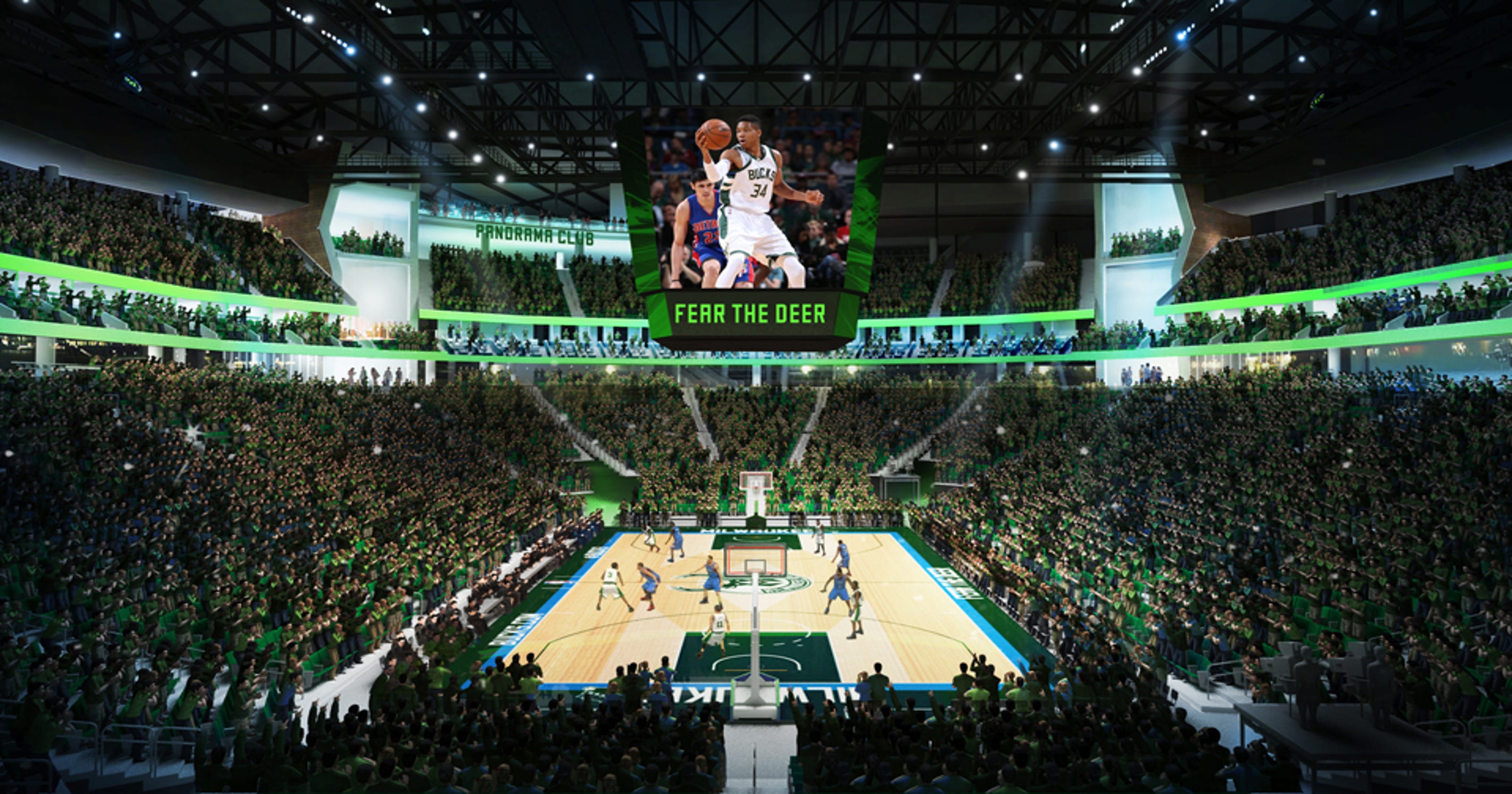 Fans at Fiserv Forum will enjoy plenty of surprises such as a beer app