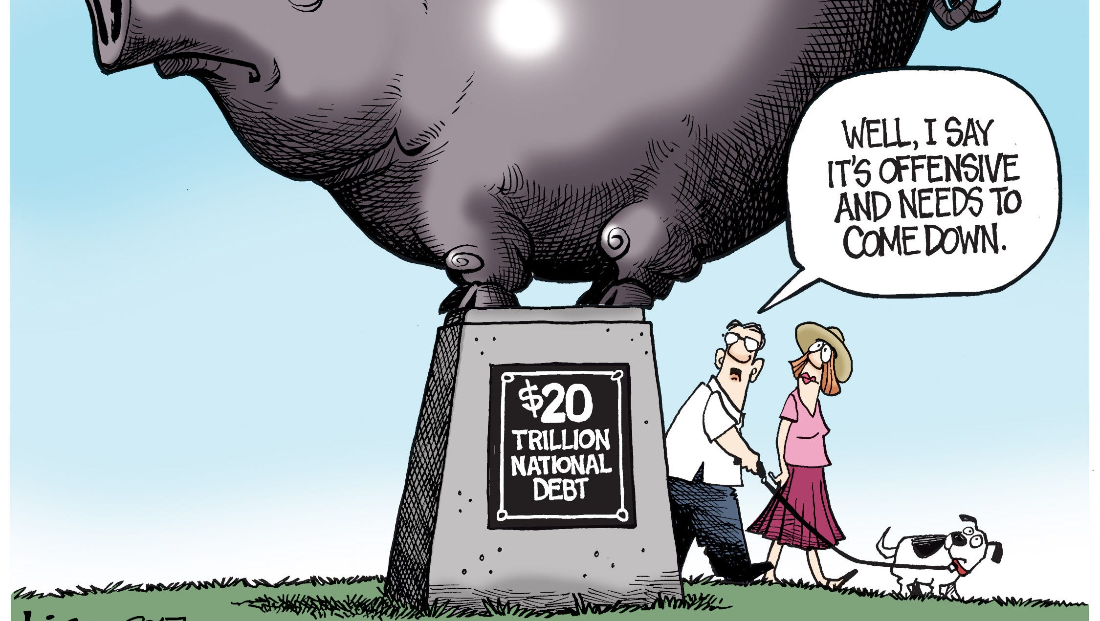 Anti-NRA cartoon is offensive: Letters to the Editor