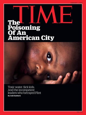 TIME magazine cover, February 2016 issue.