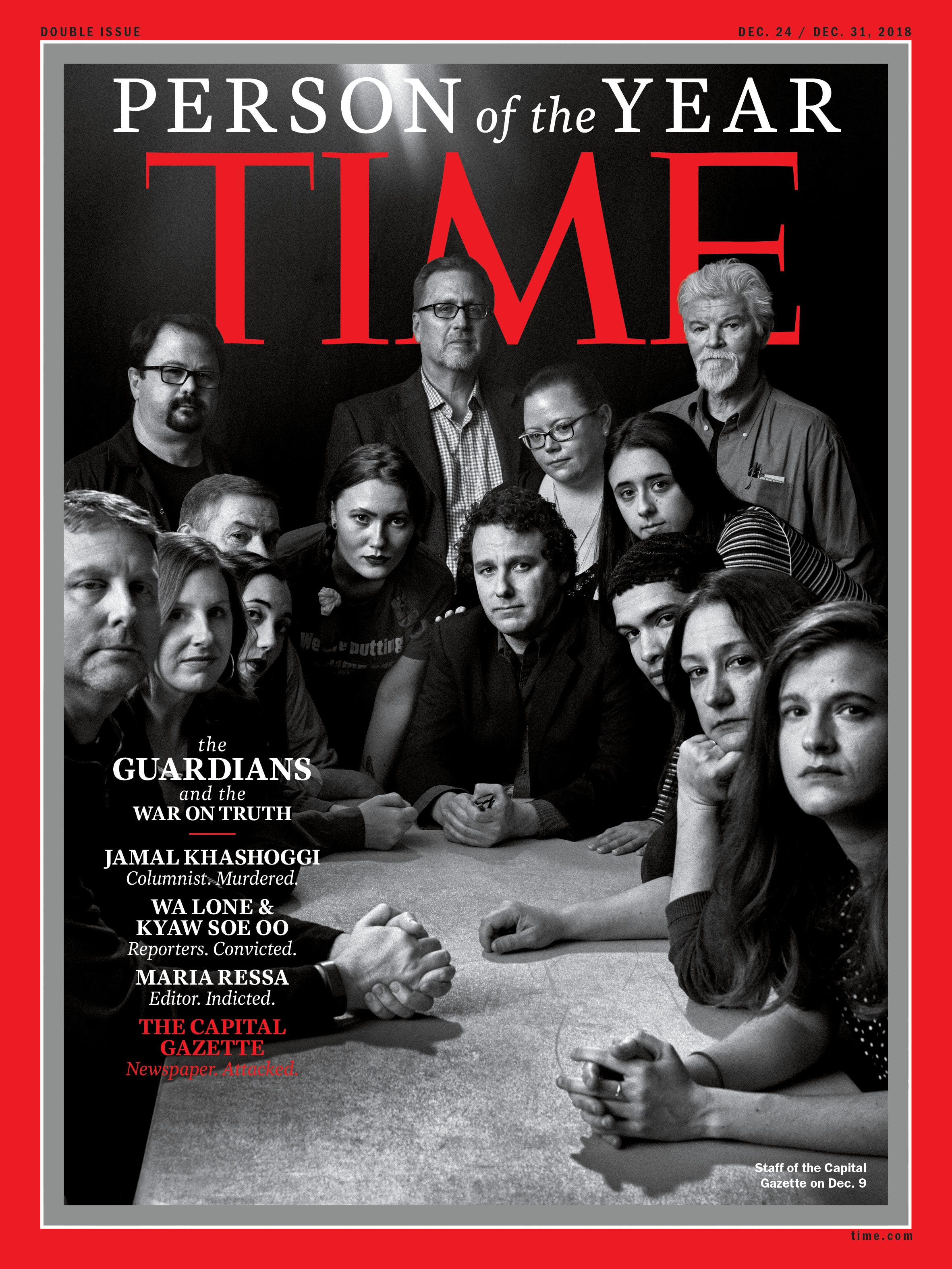Time S Person Of The Year 18 Journalists