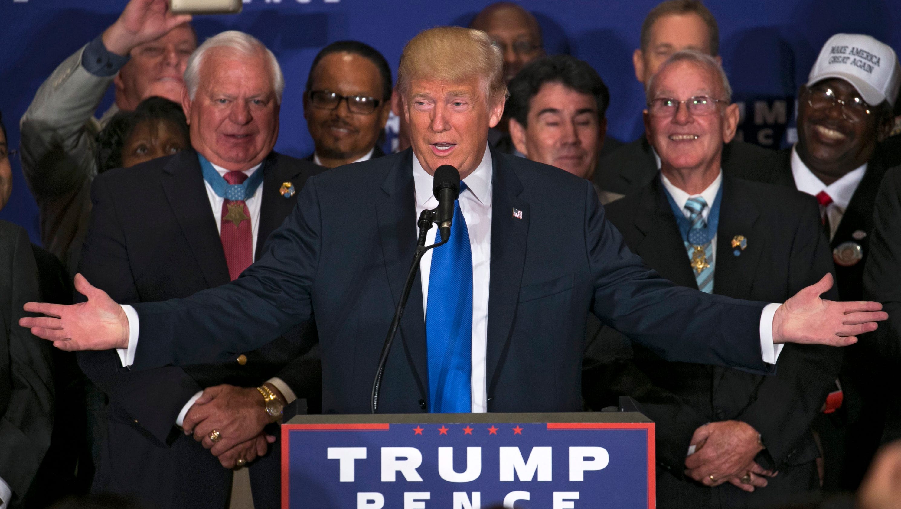 Trump invites Medal of Honor recipients to White House