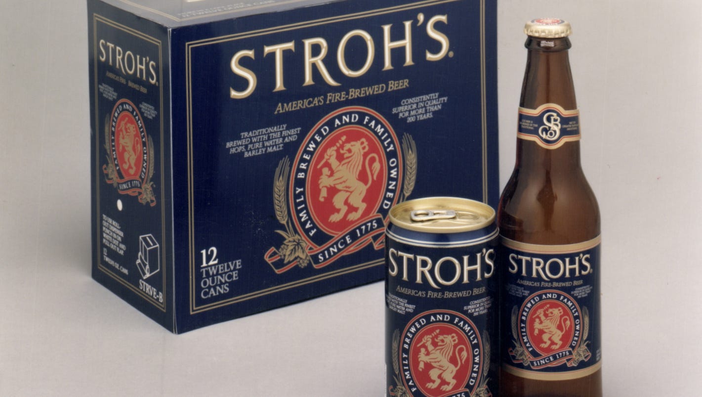 Stroh's beer returning to Detroit next month