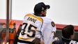 Nashville Predators goalie Pekka Rinne (35) sits on