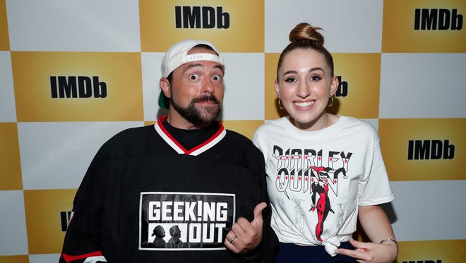 Kevin Smith and Harley Quinn Smith