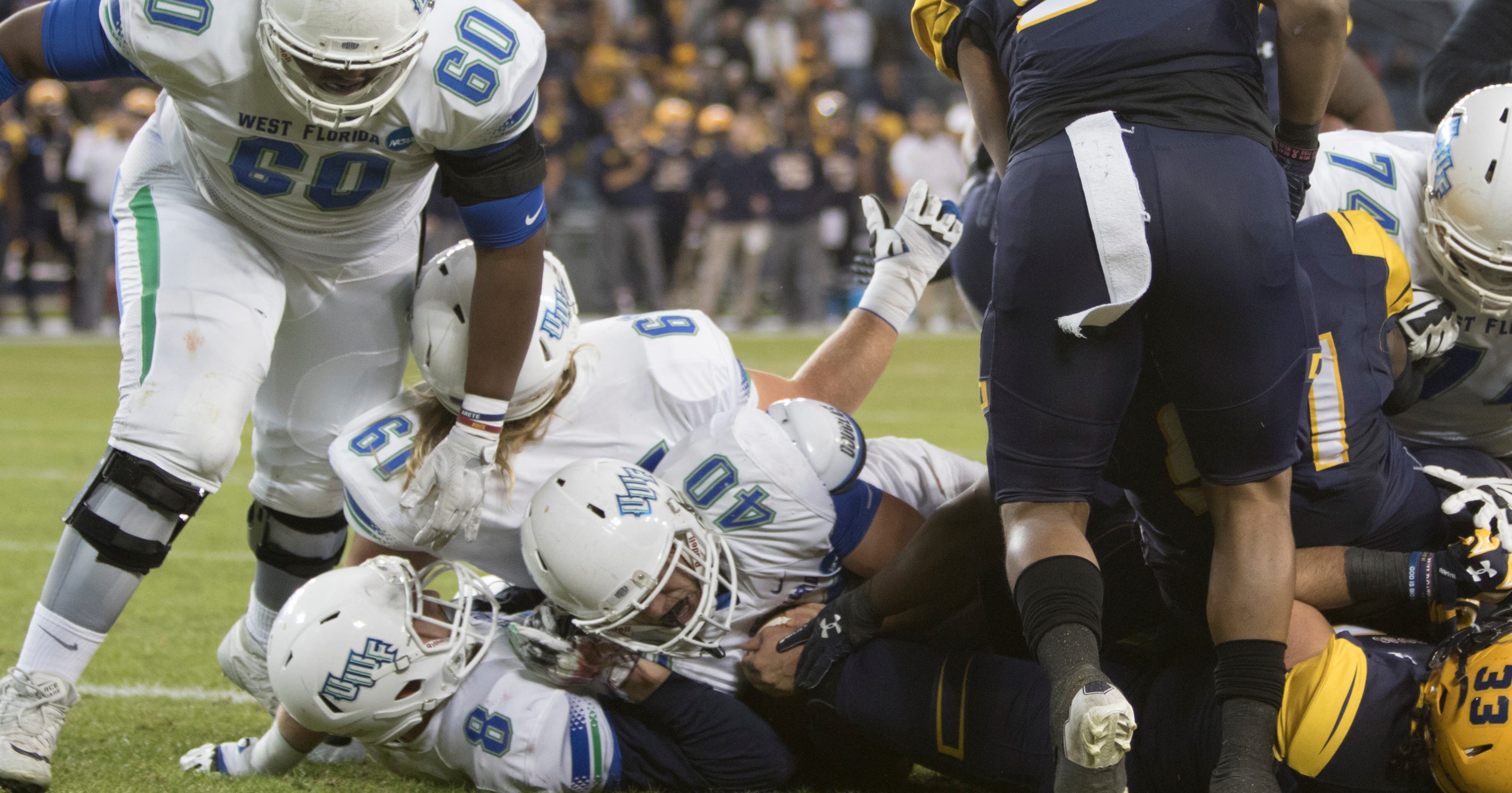 University of West Florida football team provided season