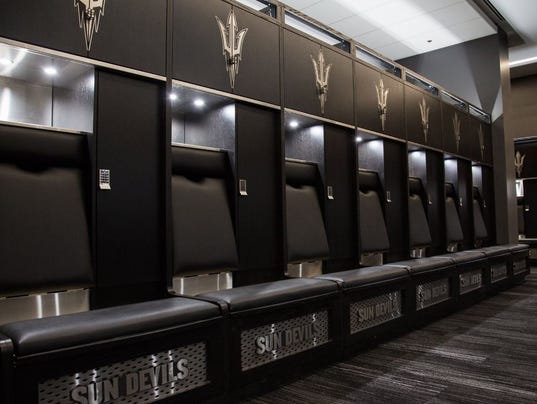 ASU locker room