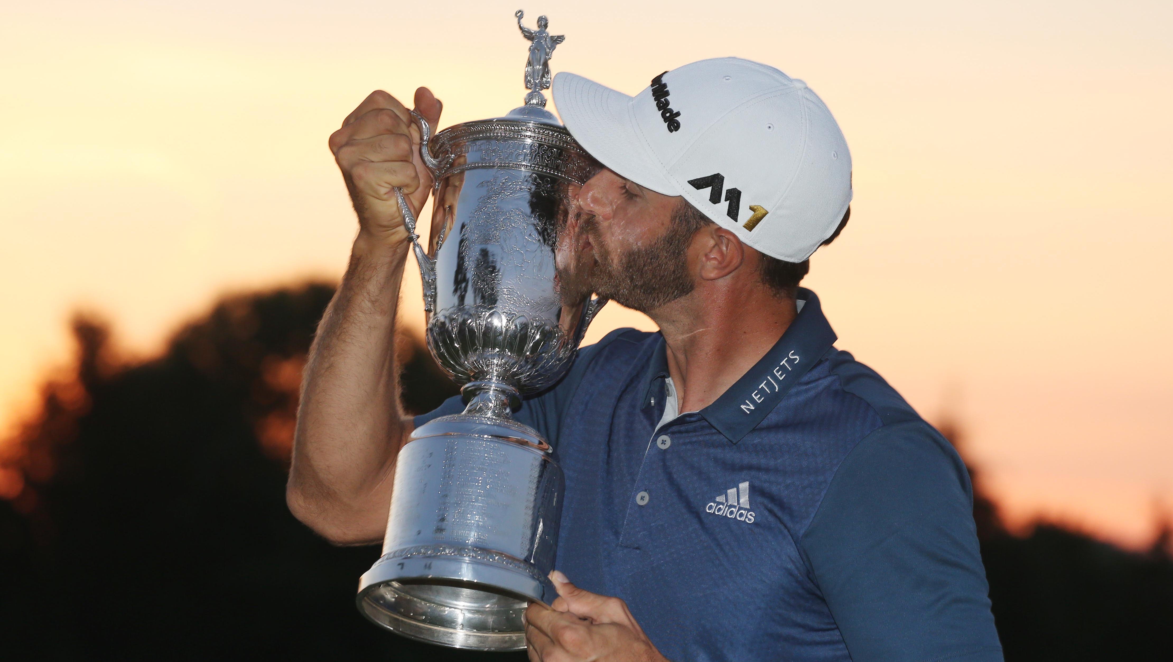 Dustin Johnson Wins U S Open Despite Unusual Usga Call