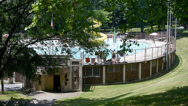 The first heat wave of the summer of 2017 has come to Lebanon County and residents seeking a respite from temperatures in the 90's are finding relief at Lauther Park in Coleman Memorial Park. The City of Lebanon owns and operates the pool that is open 7 days a week from noon to 5:45 p.m. 