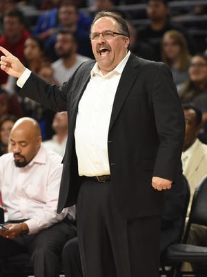 Pistons' head coach Stan Van Gundy