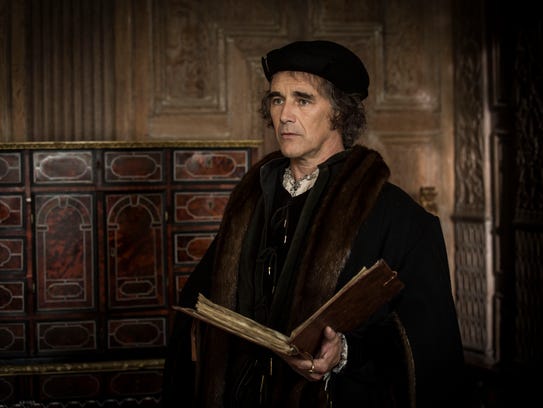 Mark Rylance as Thomas Cromwell in 'Wolf Hall' on 'Masterpiece'