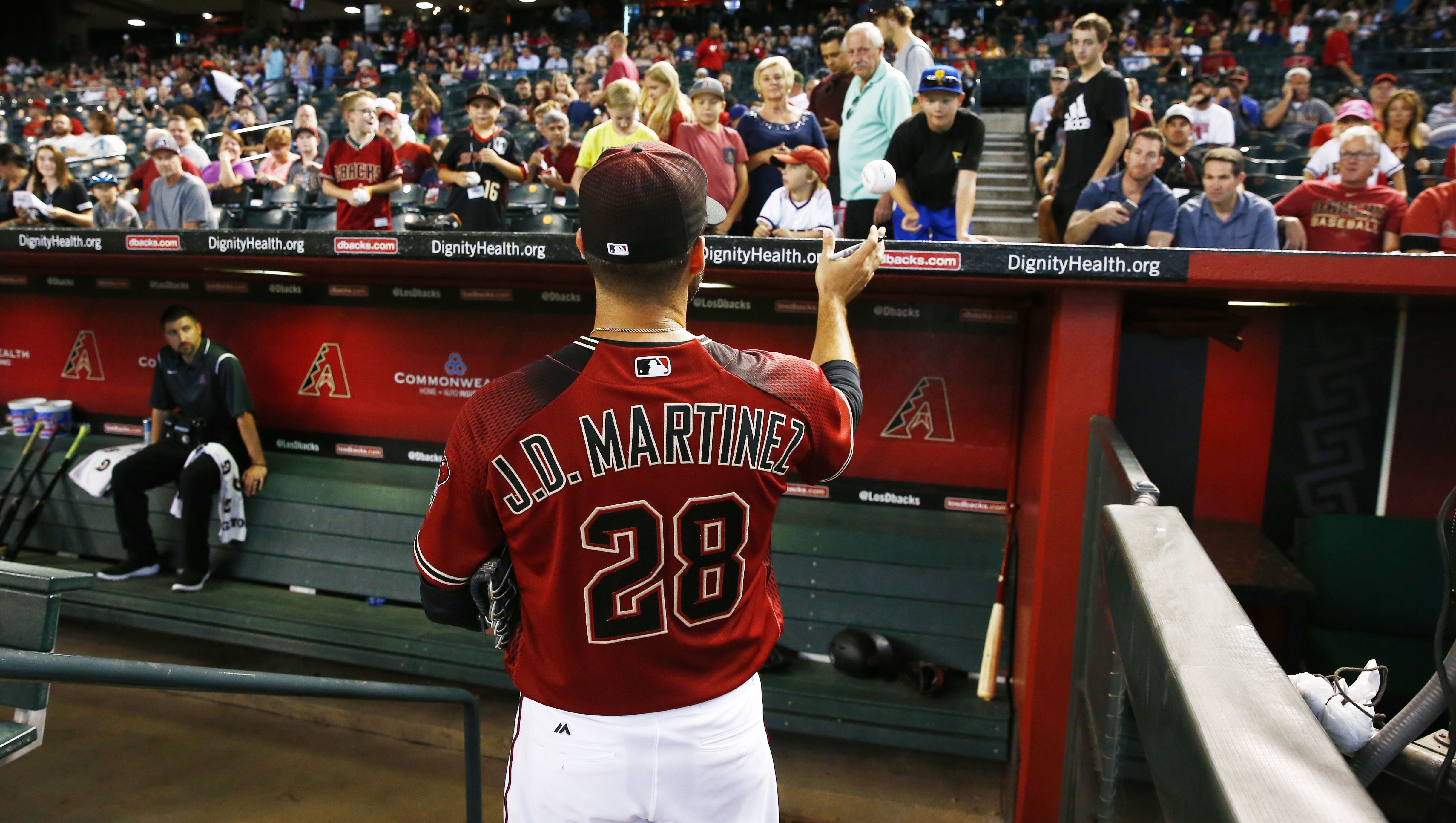 Arizona Diamondbacks J D Martinez Adjusting To Life In The Valley