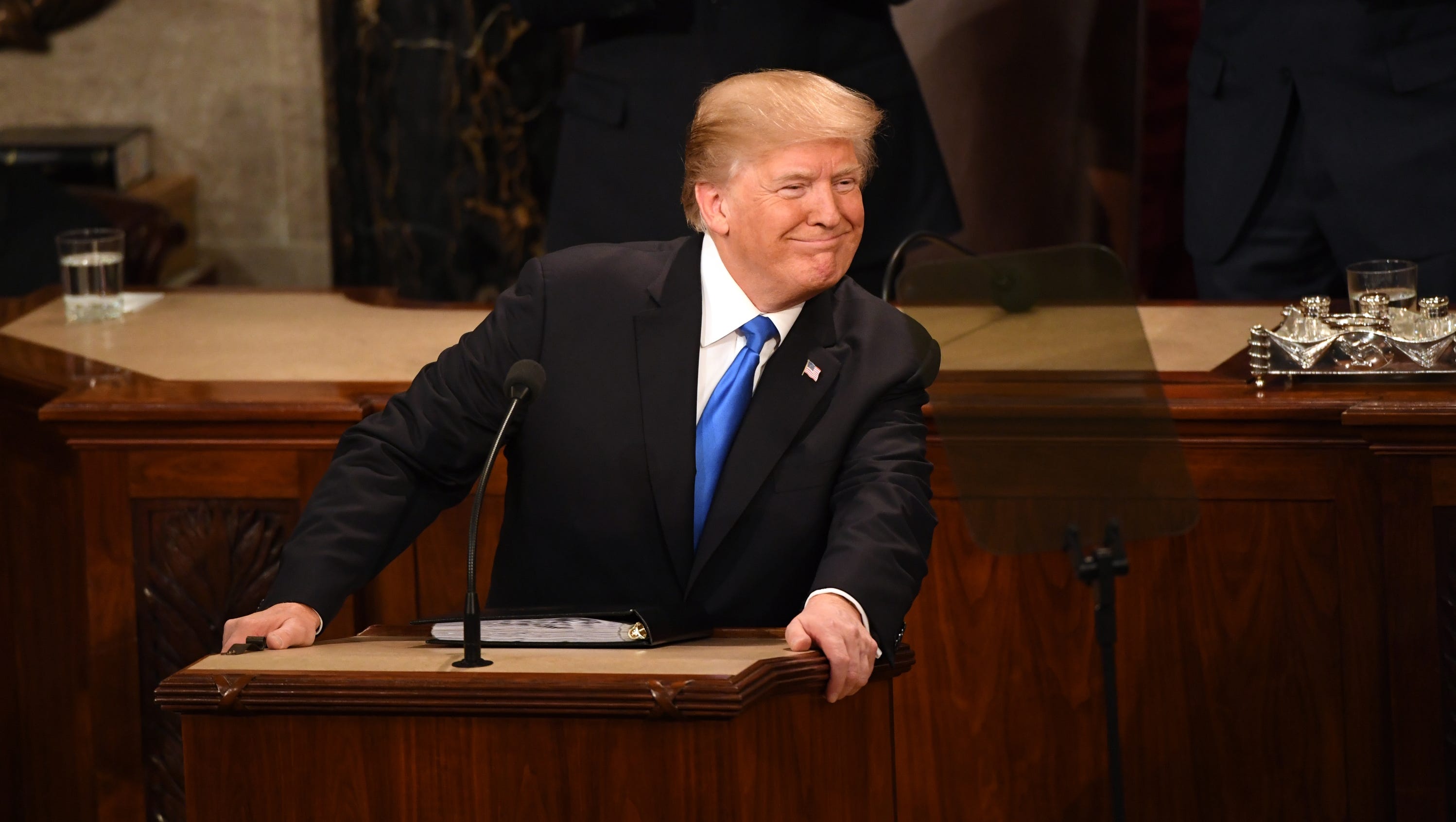 State Of The Union Full Text Of Trump S First Address