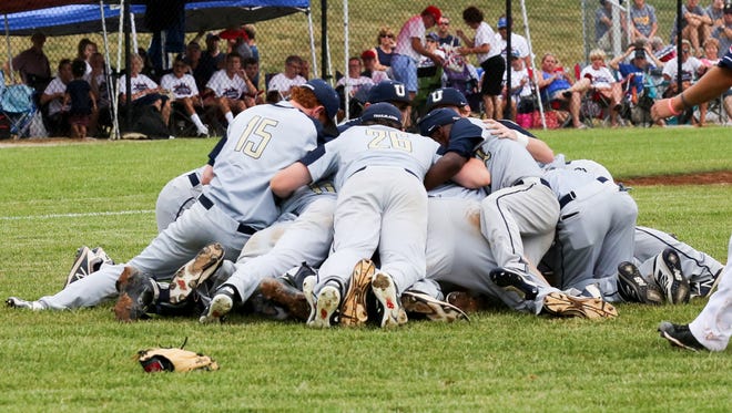 University beat Tecumseh 7-4 in Class A semistate action at Plainfield on Saturday.
