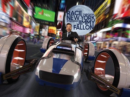 Race Through New York Starring Jimmy Fallon during Universal