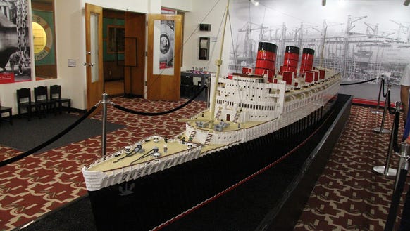 Lego Madness Peek Inside Giant Ocean Liner Made Entirely