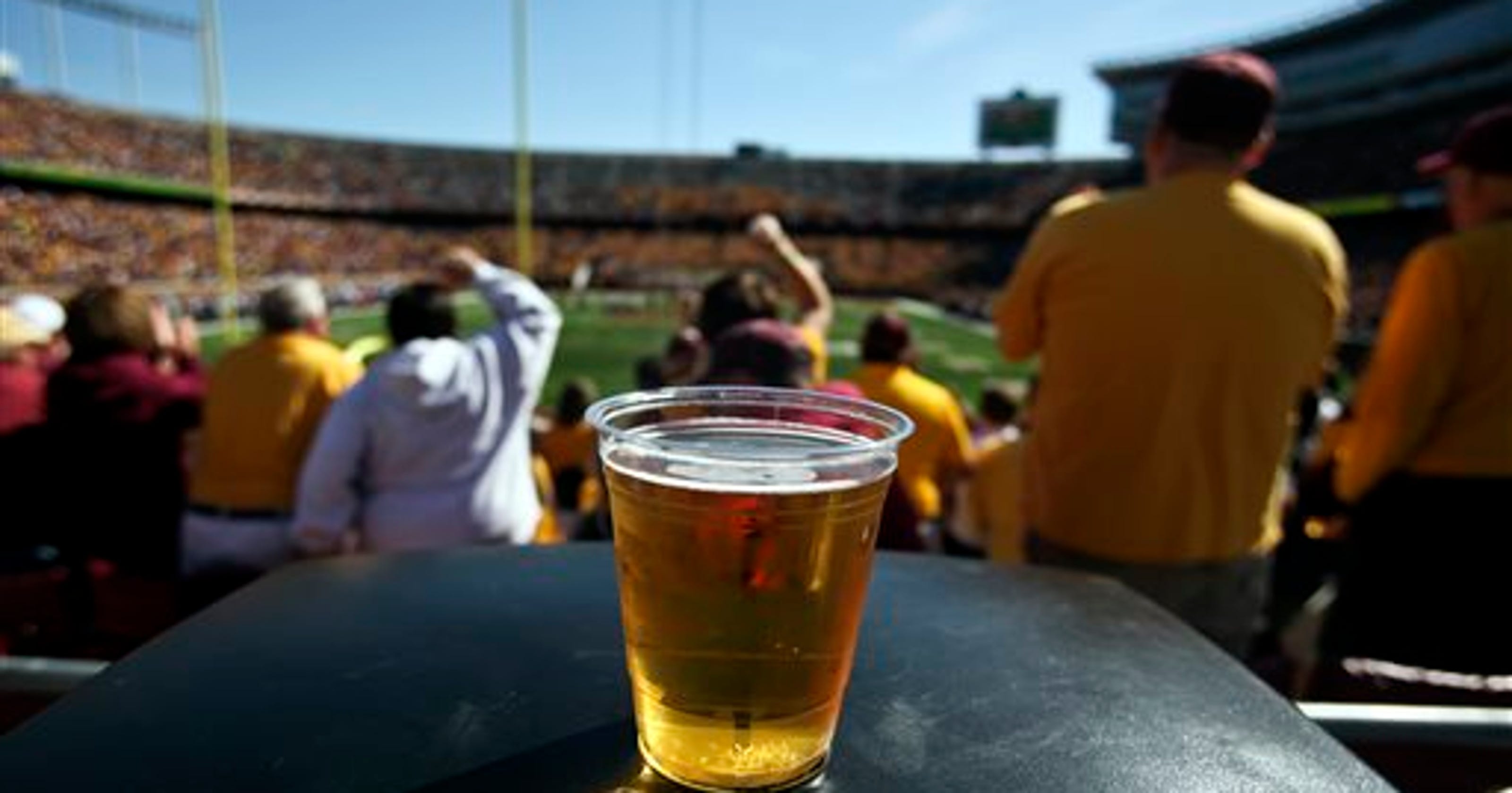 Map: NCAA college football stadiums where you can buy beer