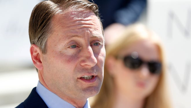 Republican candidate for governor Rob Astorino speaking at an event in June.