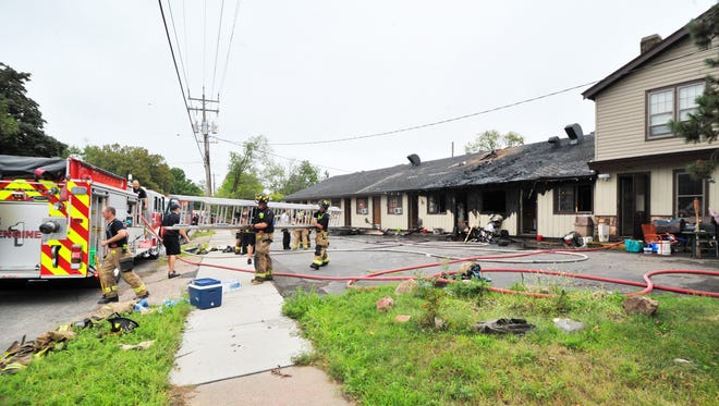 Fire damages Ponderosa Motel in August 2015 in Wausau. The Wausau Fire Department was called to the scene at 2101 Grand Ave. at about noon after receiving several 911 calls, Battalion Chief Paul Czarapata said.