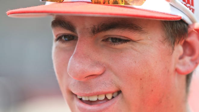 Louisville's Brendan McKay talks about being drafted at the No. 4 position in the first round by Tampa Bay as well as the College World Series Tuesday before practice.
