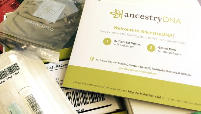 Ancestry kit goes to Utah with DNA sample. You gotta love there's a place where the townsfolk spend their workdays analyzing drool from all over the world, and solving the jigsaw puzzles of the past.