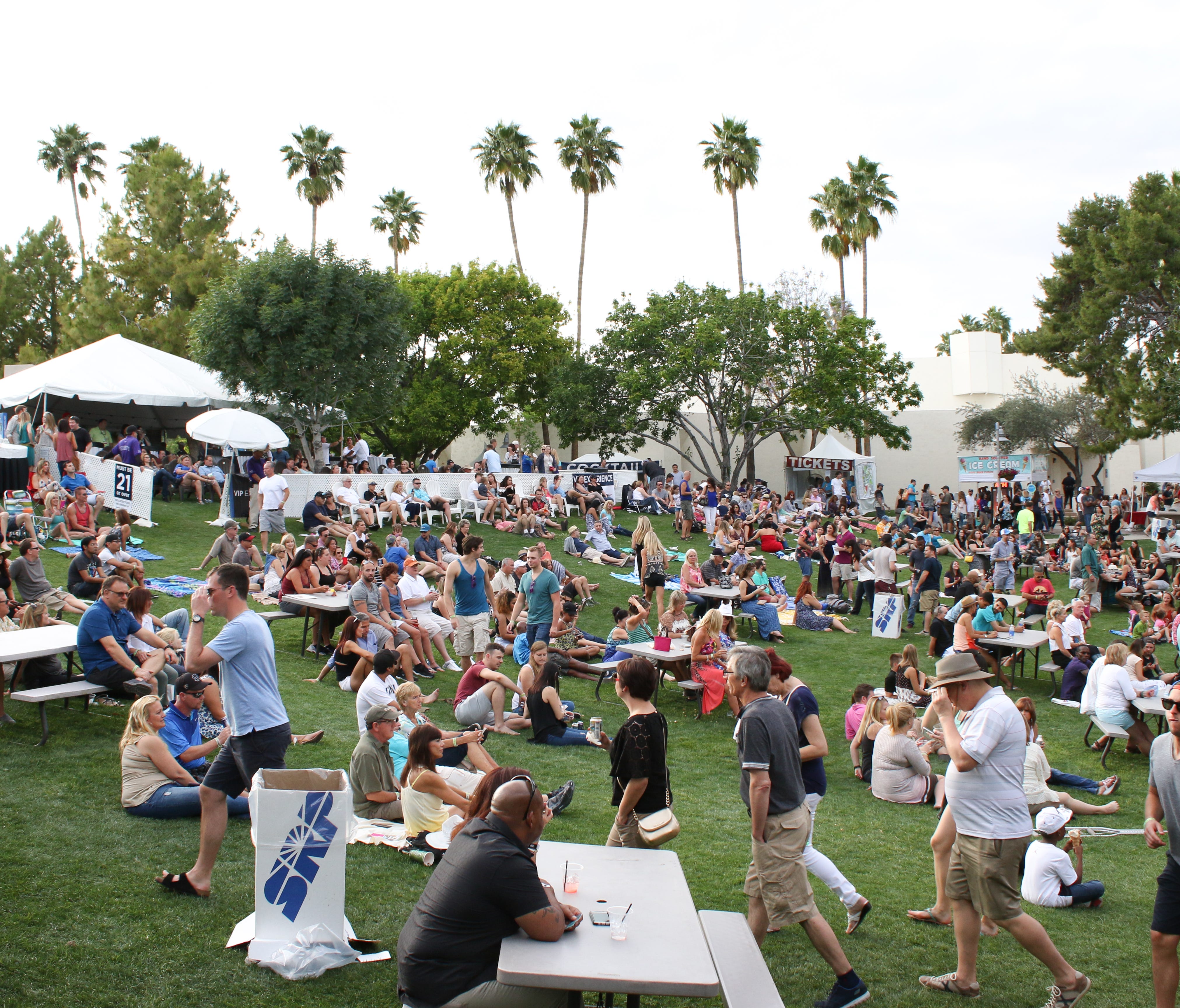 Arizona's Scottsdale Culinary Festival will take place on the Scottsdale Civic Center Mall, April 8-9. Taste from more than 30 local eateries, and sip at a wine garden, beer garden, lounge or vodka deck.