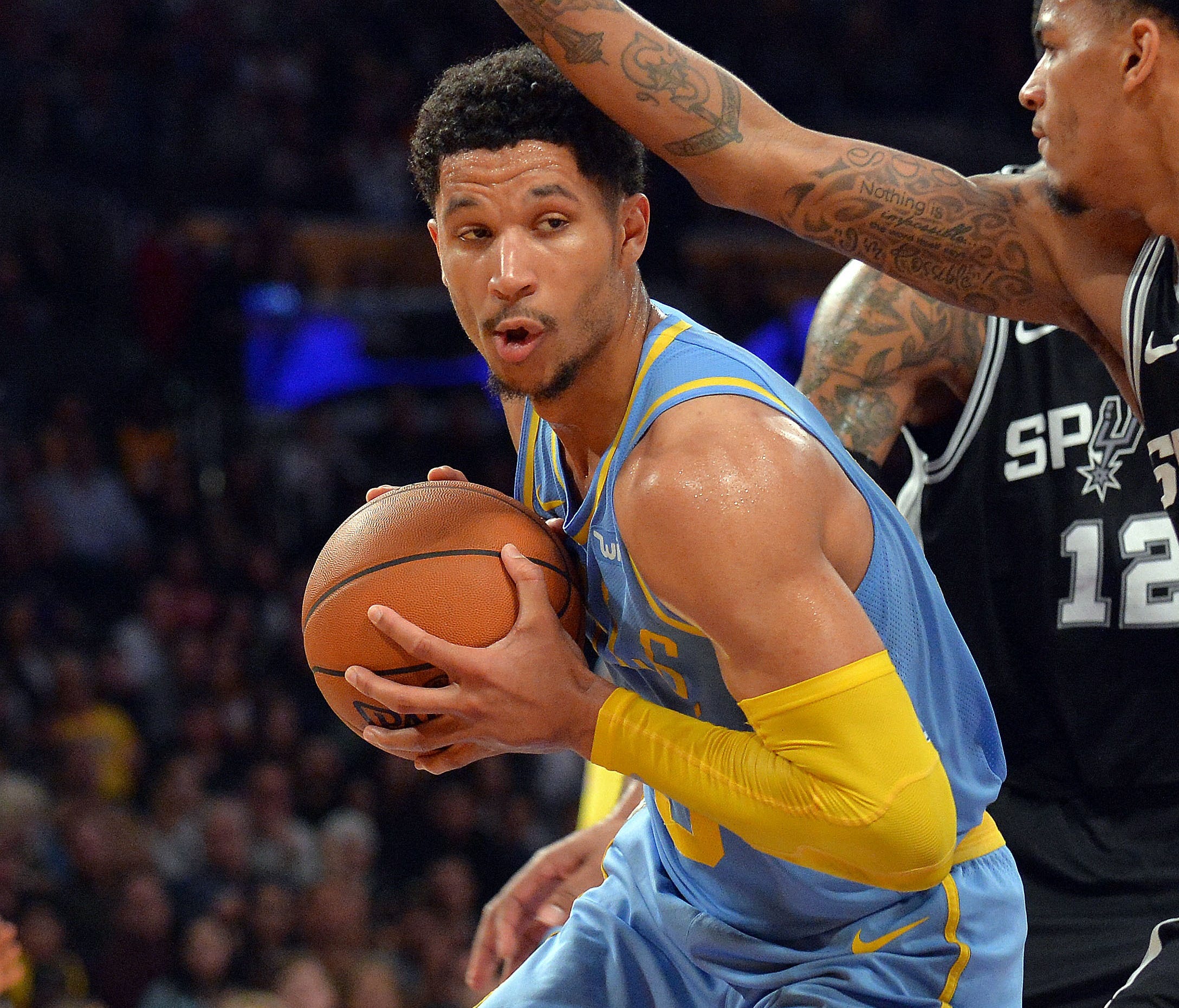 Josh Hart missed at the end of regulation, but the Lakers prevailed in overtime.