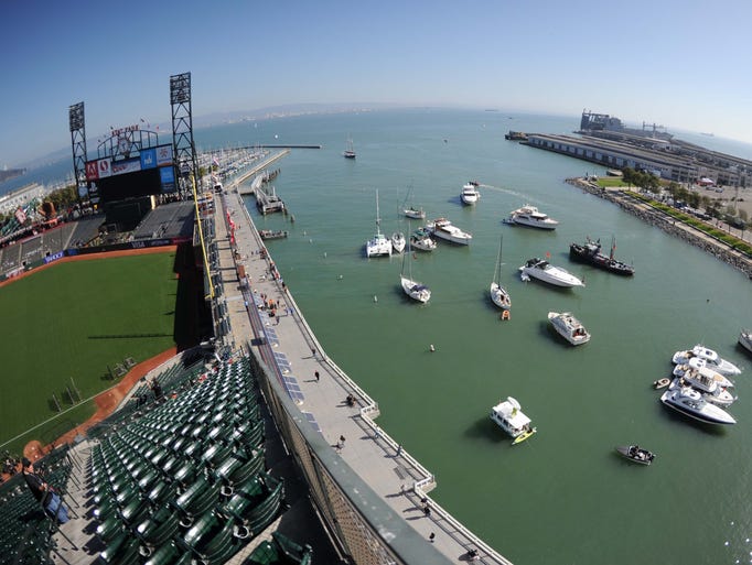 World Series Game 3 at McCovey Cove
