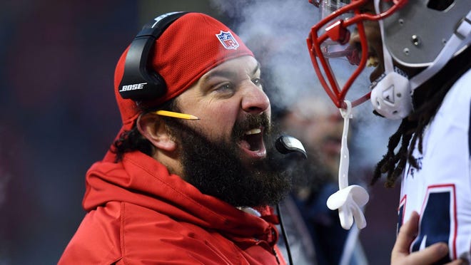 The Giants have requested permission to interview Patriots defensive coordinator Matt Patricia for their head coaching vacancy.