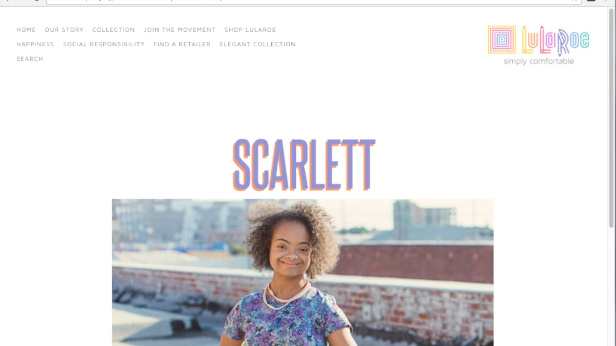 lularoe elegant scarlett
