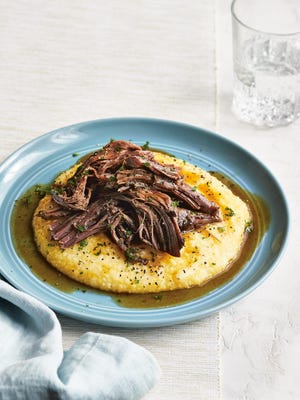 This shredded balsamic beef is featured in a new cookbook called "From Freezer to Cooker."