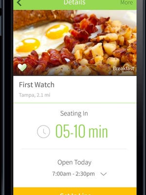All First Watch locations began using No Wait, an app that shortens wait time for customers