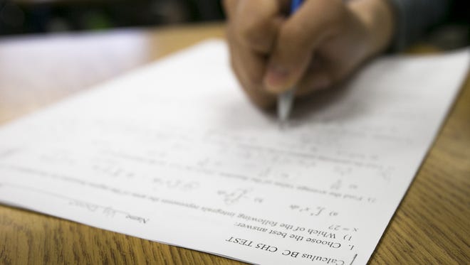 Poor scores on the state's new learning assessment test, AzMERIT, leave officials in a quandary about setting a cutoff to pass.