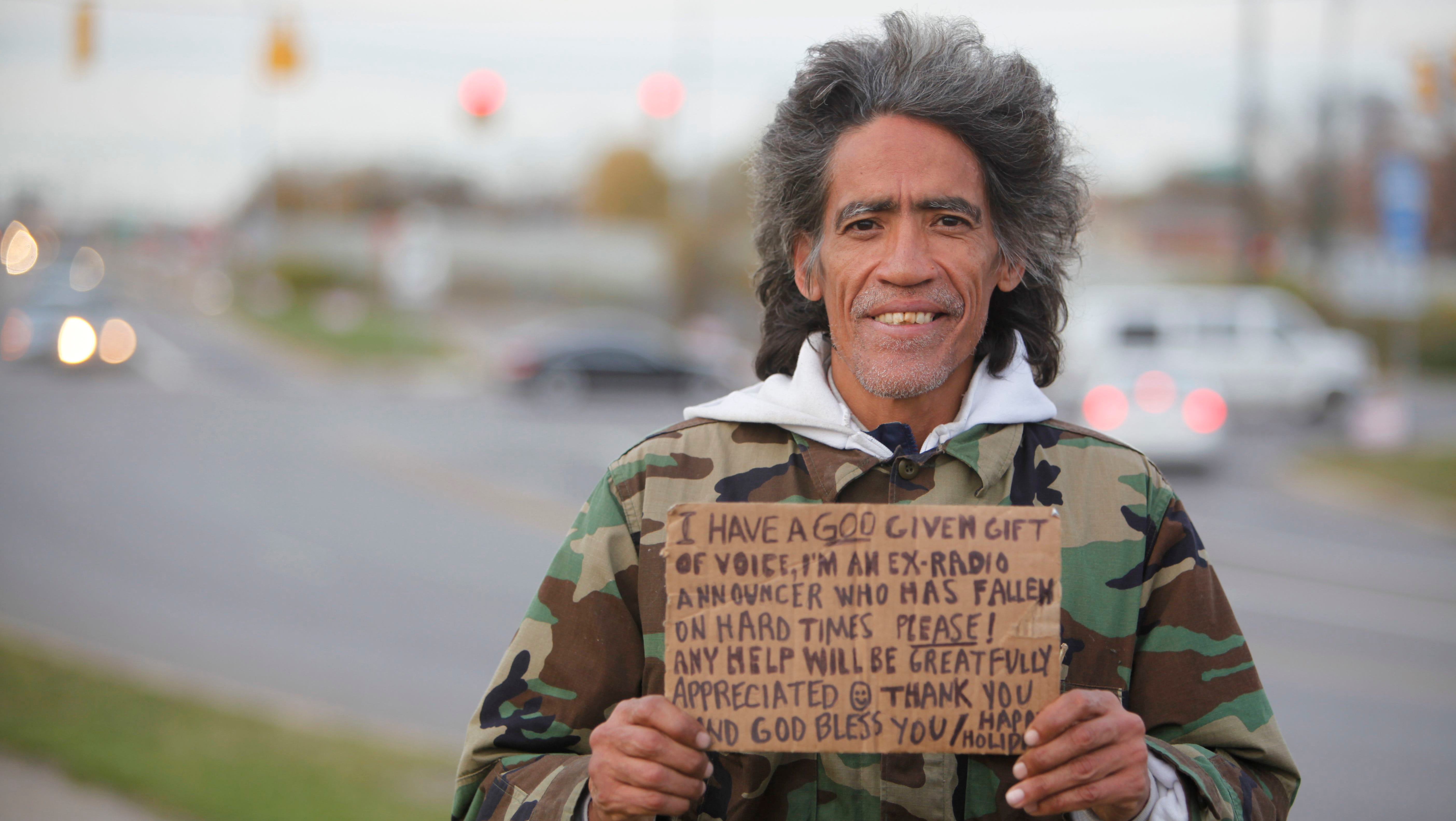 What happened to man with the 'Golden Voice'?