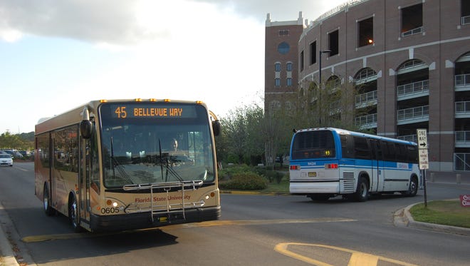 Using the Seminole Express, FSU's on campus bus service, is the easiest way to navigate campus.