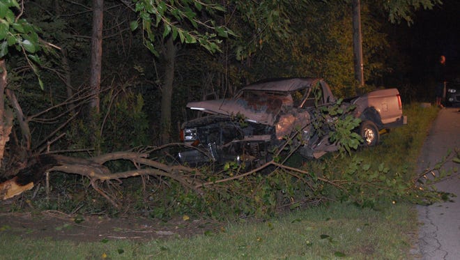 A Blackford County man was killed early Sunday in a one-vehicle accident in Montpelier.