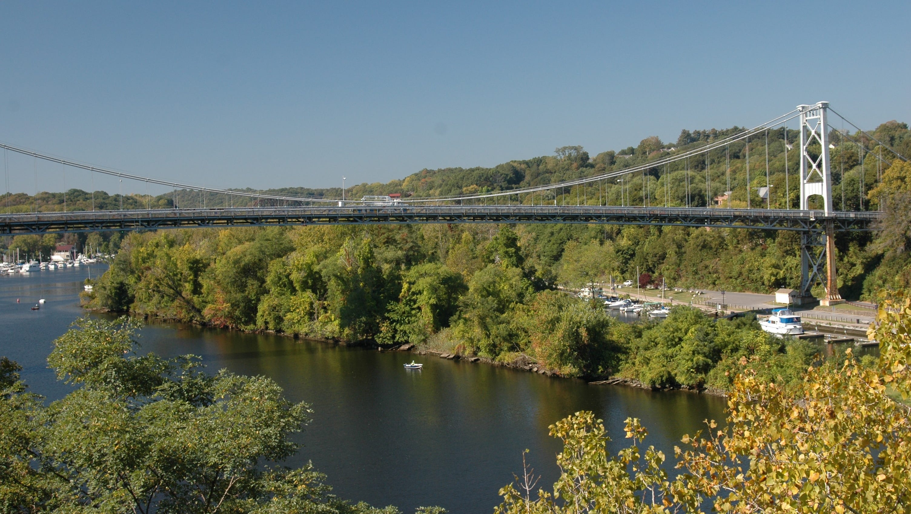 KingstonPort Ewen Suspension Bridge was Hudson Valley's first