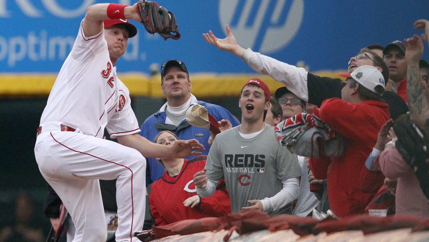 Day 98 Jay Bruce, Reds right fielder