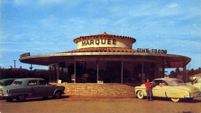 When it opened in 1947 as a diner and drive-in near Hibbert and Main, the round Marquee building was a unique and popular addition to Main Street.
