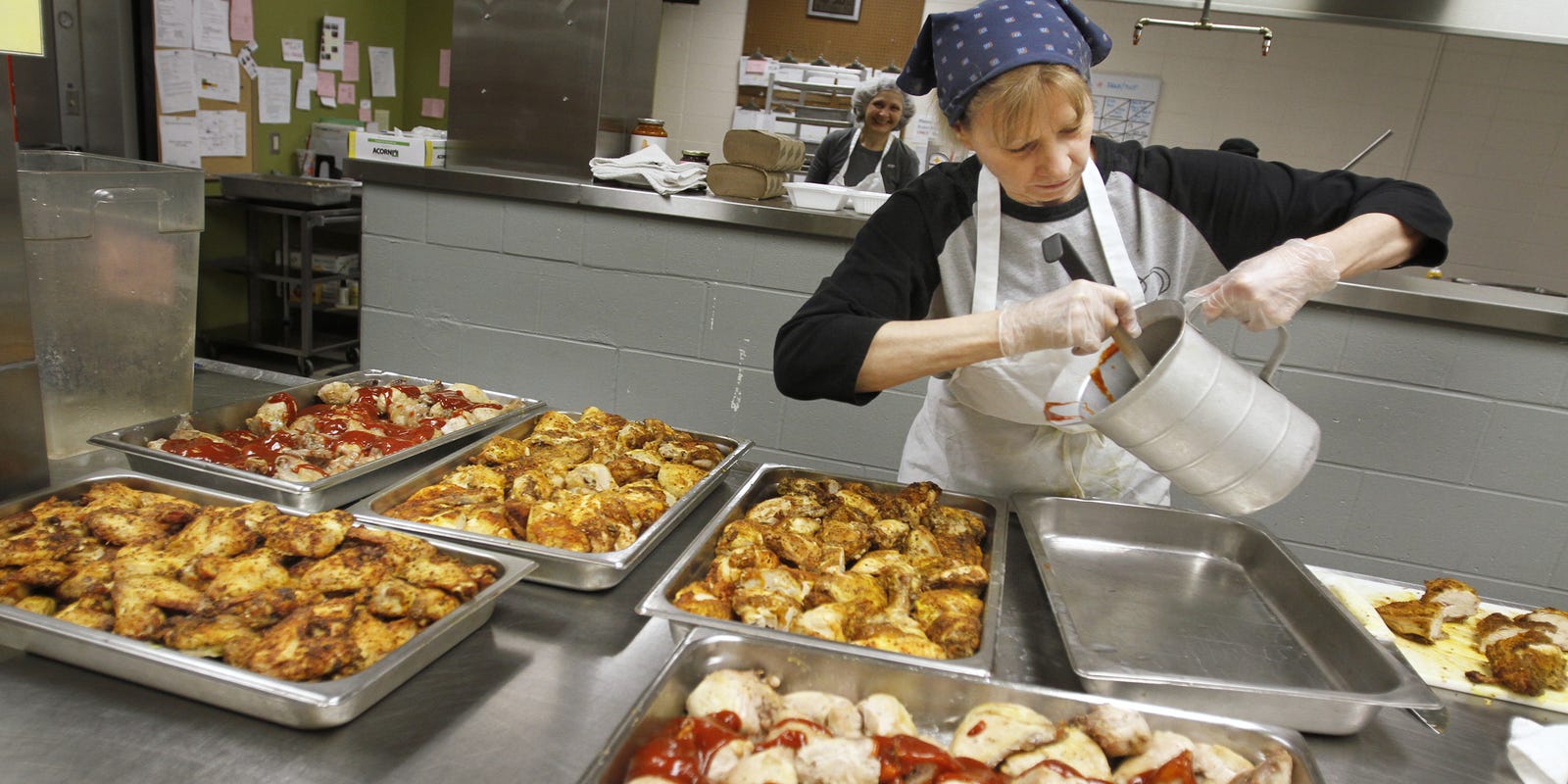 Gleaners Second Helpings See Drop In Giving