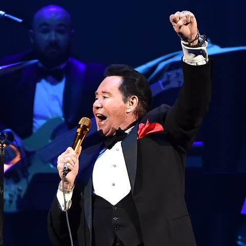 Mr. Las Vegas! Wayne Newton performs during the...