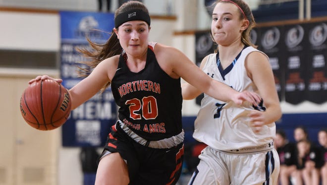 Sarah Minchin and No. 8 Northern Highlands will take on No. 9 Indian Hills in the second round of the Bergen County girls basketball tournament on Saturday.