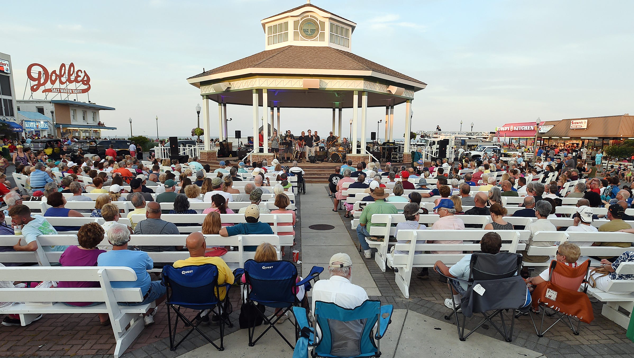 Rehoboth bandstand lines up free family fun with summer concert series Rehoboth bandstand lines up free family fun with summer concert series