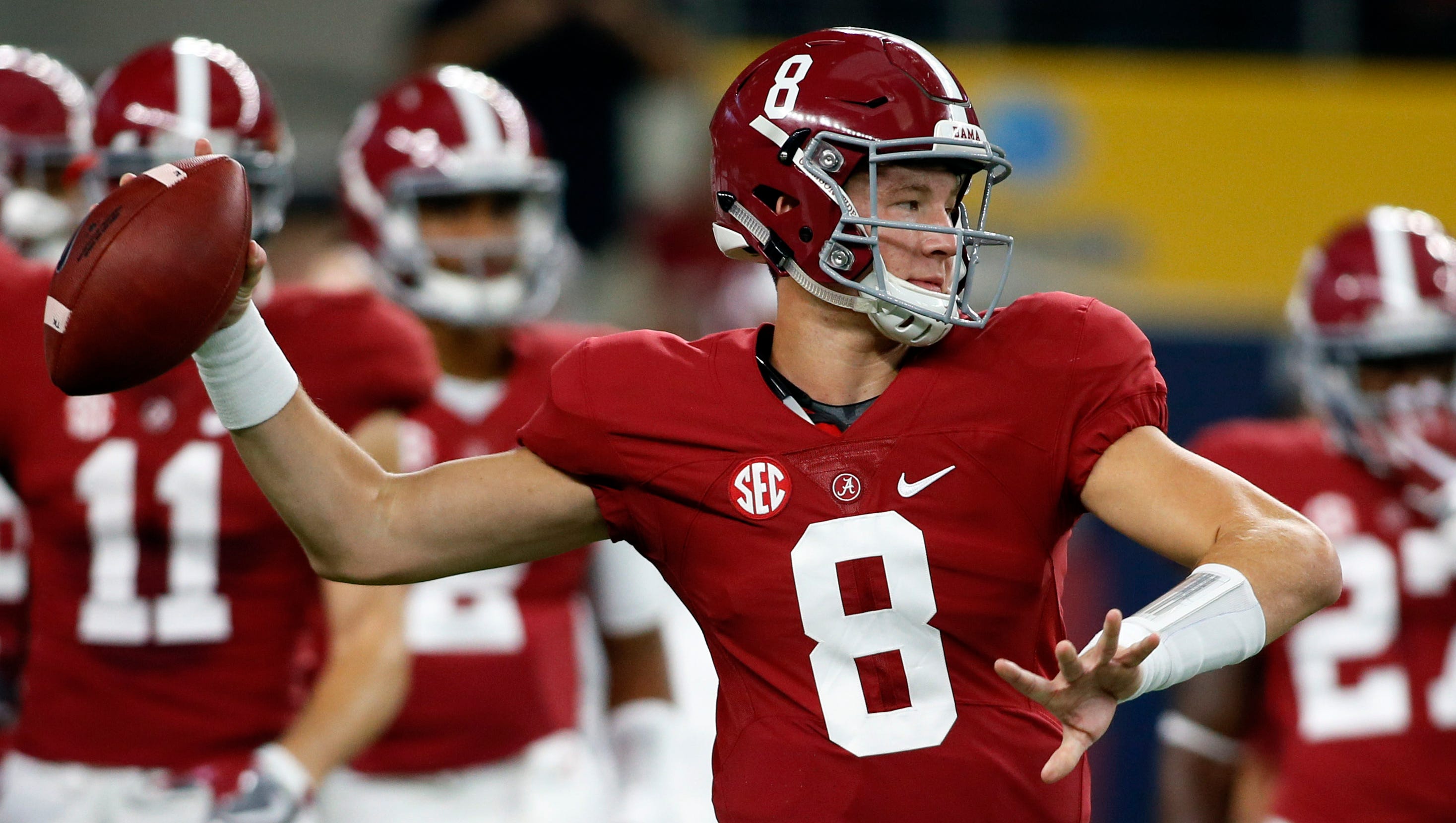 Alabama Starts Freshman Blake Barnett In Opener Vs Usc