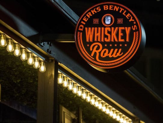 Dierks Bentley's Whiskey Row has three locations around