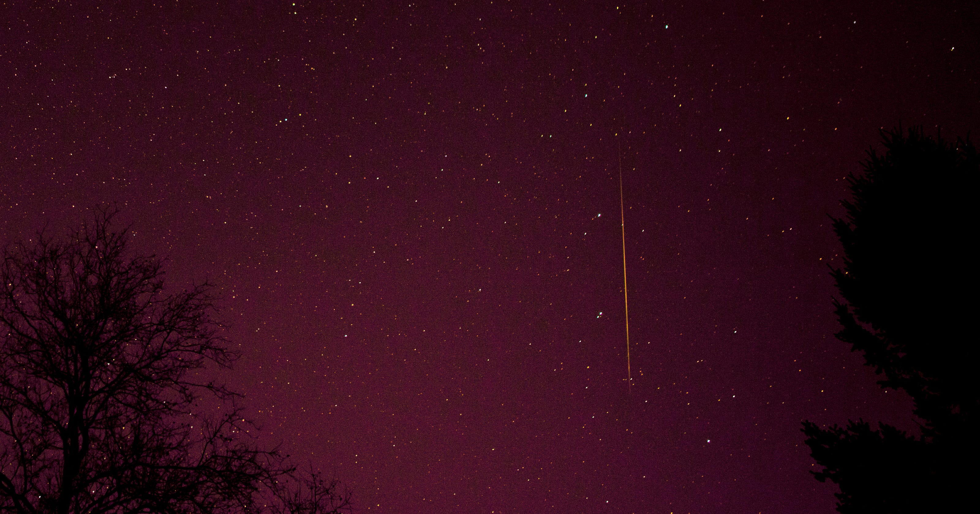 Geminid meteor shower peak begins early Friday morning