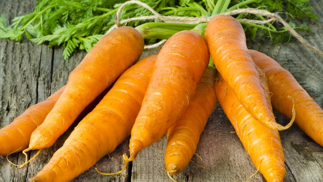 Innocent-looking carrots. But they may not be...
