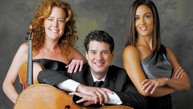 The Lincoln Trio features violinist Desiree Ruhstrat, cellist David Cunliffe and pianist Marta Aznavoorian.