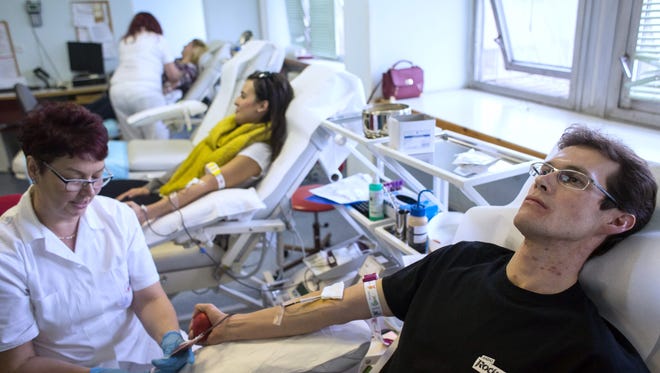 Blood centers need donations year round.